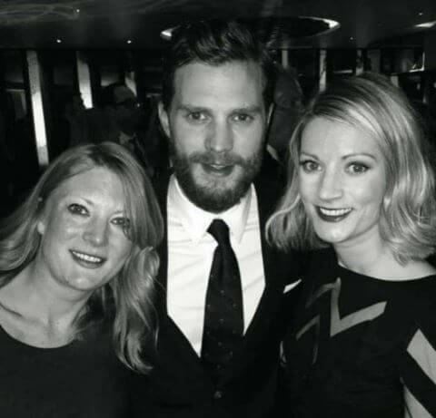 Lorna Dornan children Leisa Jessica and Jamie Dornan.